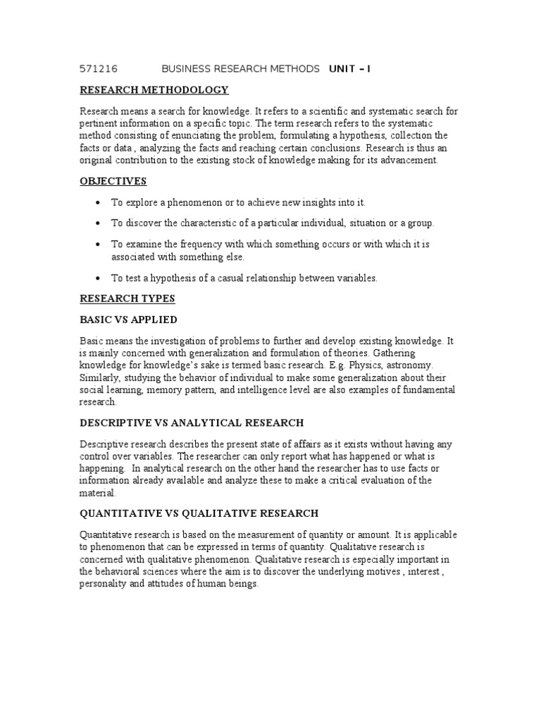 research methodology by kothari pdf